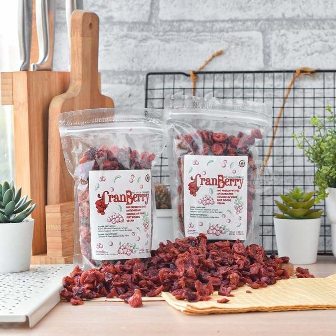 

House Of Organix Dried Cranberry (Cranberry Kering Asam dan Manis ) 500gr