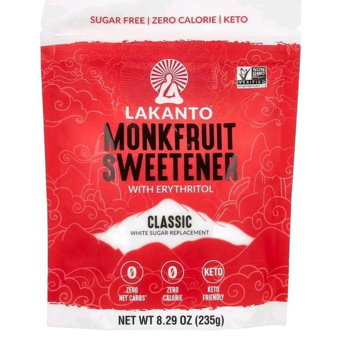 

Lakanto Monkfruit Sweetener With Erythritol Classic 235G _Lan