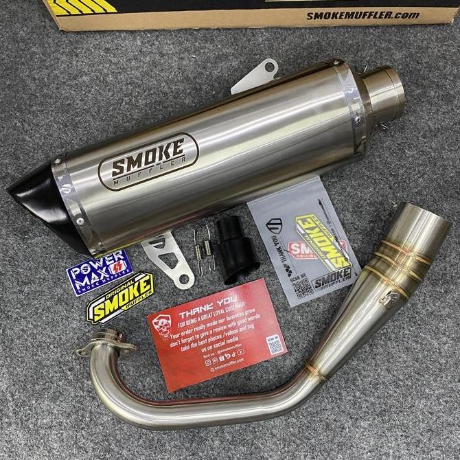 knalpot Yamaha xmax 250 xmax250 smokemuffler Original