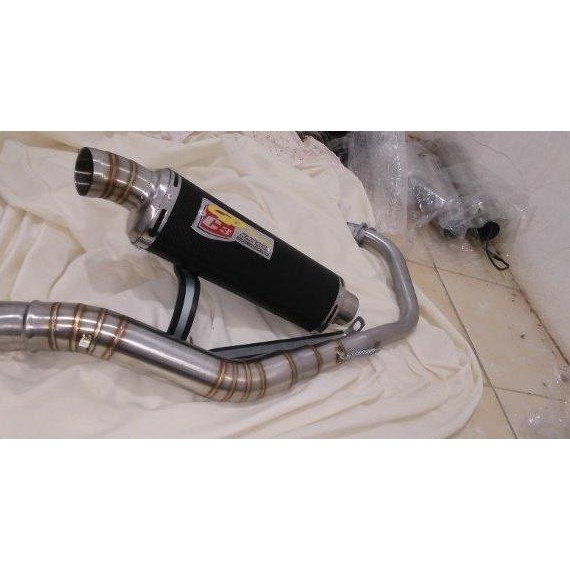 KNALPOT CLD TRIOVAL CARBON FOR SATRIA FU INJEKSI&HONDA SONIC Original