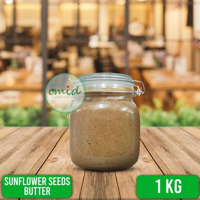 

Sunflower Seeds Butter / Selai Biji Bunga Matahari (Toples Kaca) 1 Kg