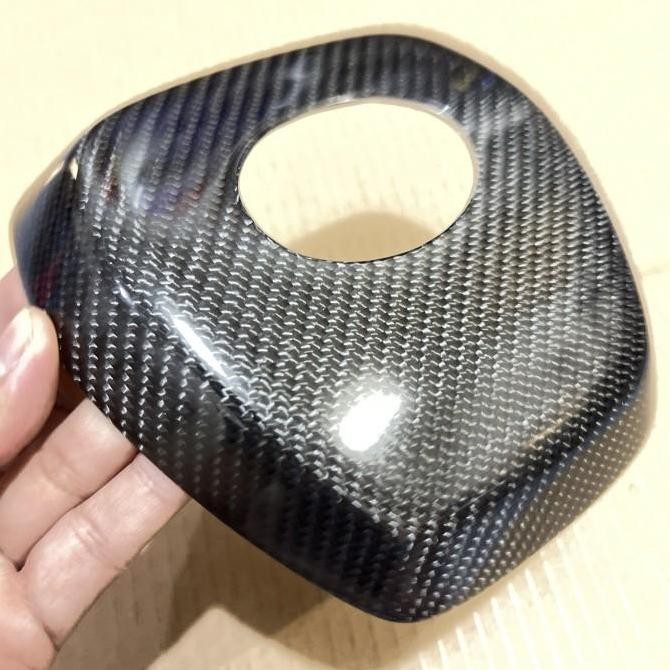 Cover airbag stir carbon innova zenix cover tutup klakson zenix carbon interior carbon innova zenix 