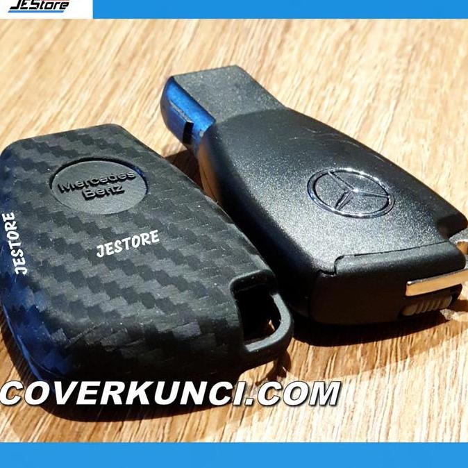 DB7>> W211 Cover Kunci E-Class 2002-09 W211 Casing Kunci MERCEDES BENZ sarung Remote CARBON W211
