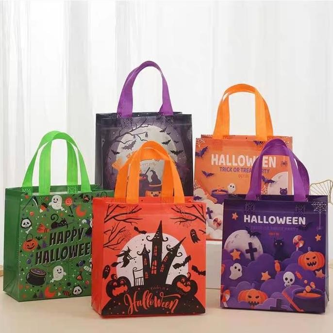 

CR - Kantong Souvenir PVC Tema Halloween Goodie Bag Tas Permen Pesta Grosir TERLARIS