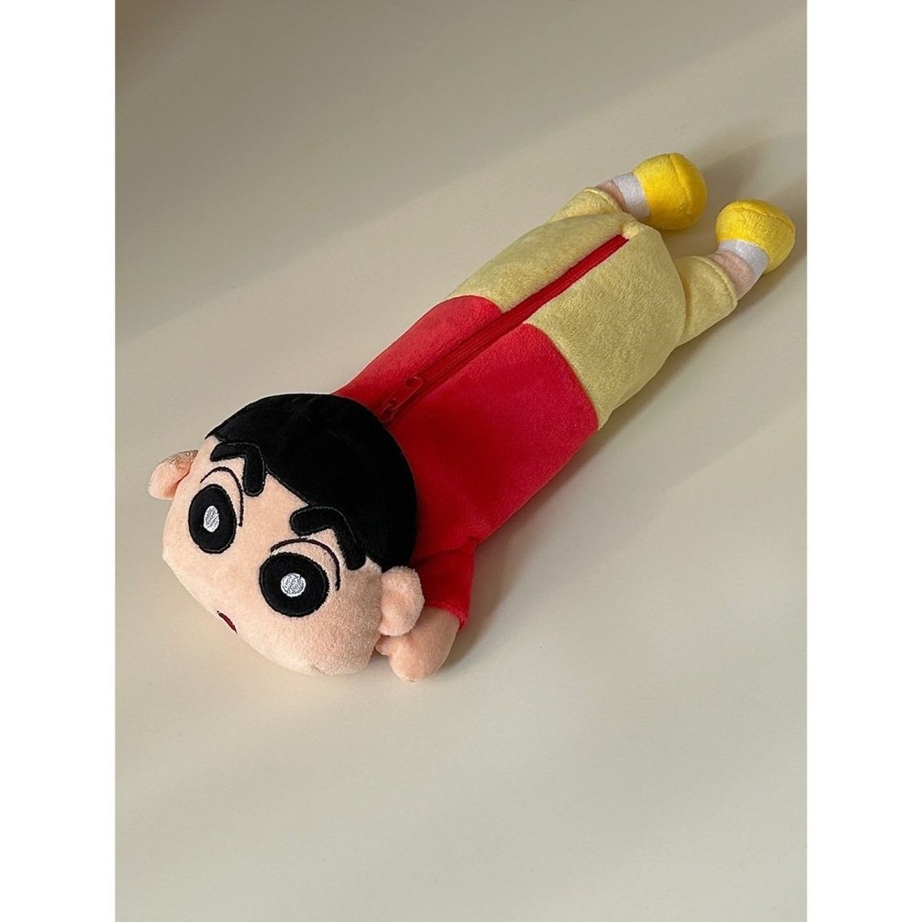 

Crayon Xiaoxin Limited Three-Dimensional Plush Doll Cute Zipper Stationery Pencil Case