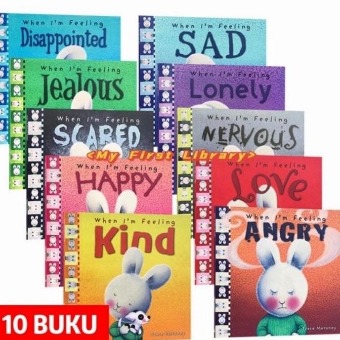 HOT SALE When i'm feeling 10 book by Trace Moroney Character Building book
