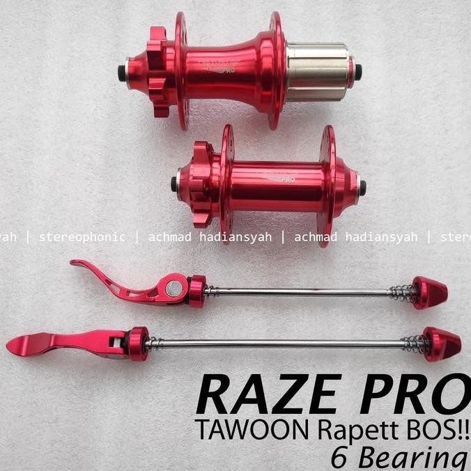 Promo JANGKRIK 32 Hole Hubset RAZE Pro Hub RAZE Pro 32H Freehub RAZE Pro 32H COD