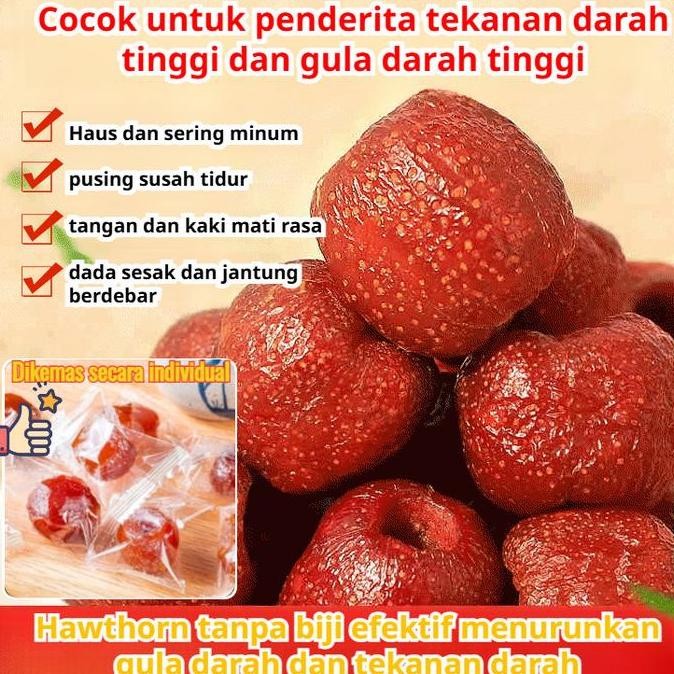 

Kirim dalam 24 jamHawthorn Kering 250g Freeze Dried 100% Buah Asli Kering Snacks Food Cemilan Sejenis Semak Kering Buah Kering Sejenis Semak Snack Asem Manis Hawthorn Berry Fruit Preserves