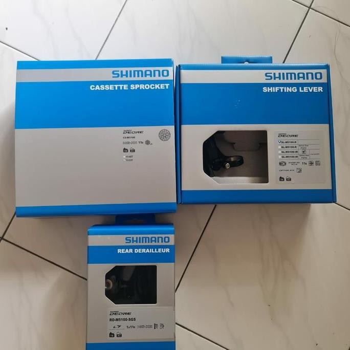 Promo mini groupset 11 speed 51t paket upgrade shimano deore 5100 51t COD