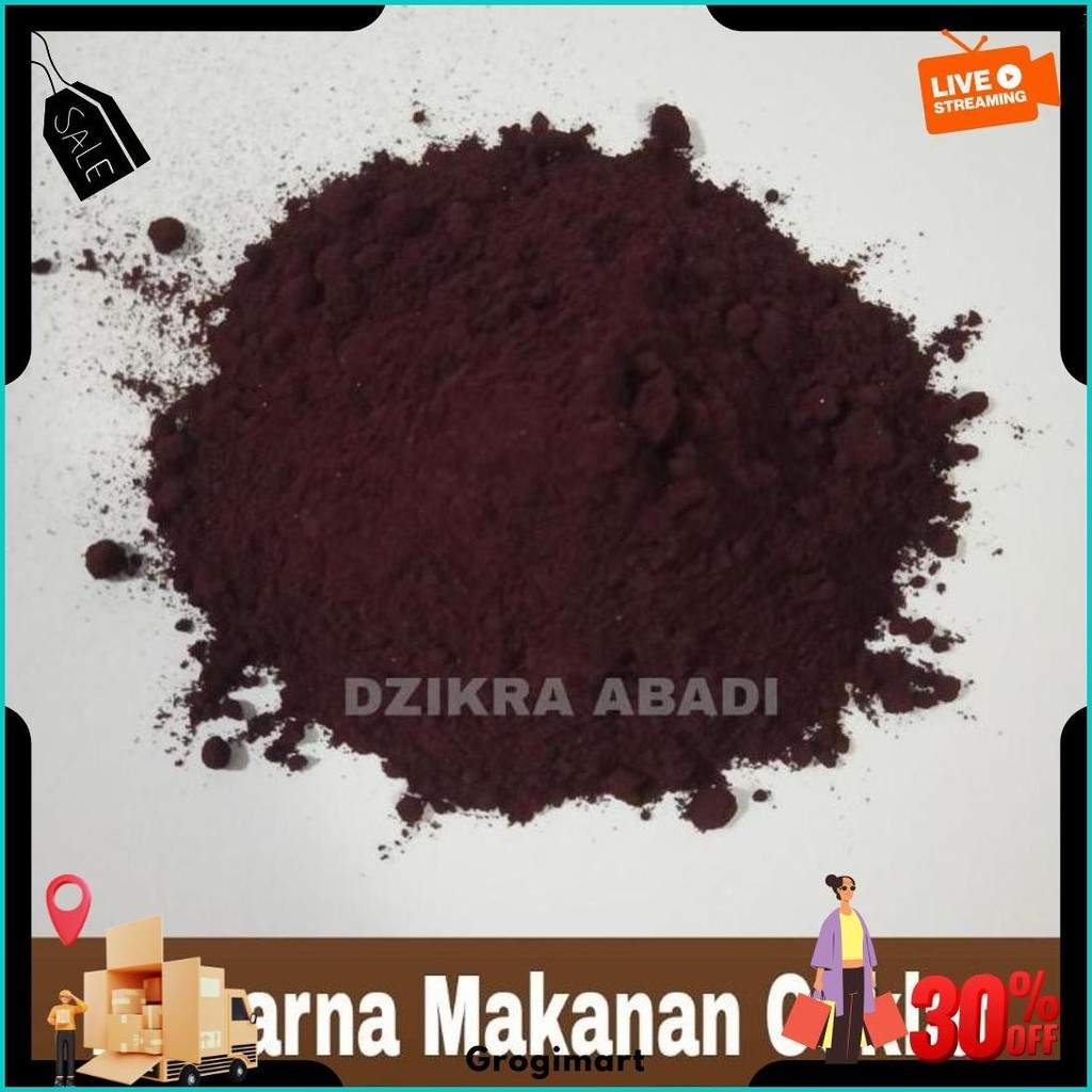 

Pewarna Makanan Bubuk Coklat Tua 500 Gr Siap Kirim