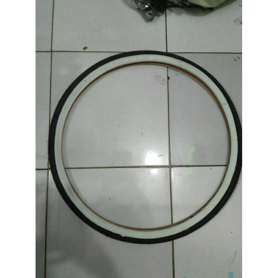 Promo ban luar 26 x 1.75 lucky stone list putih COD