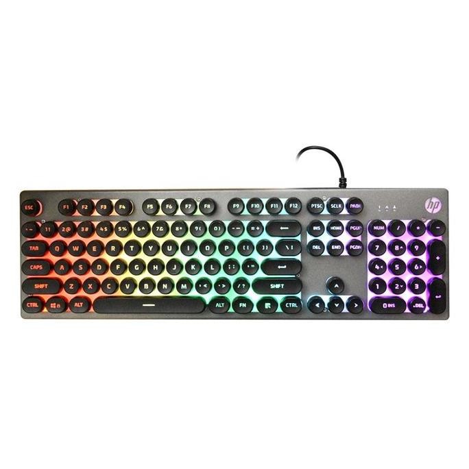 Keyboard Gaming HP K500Y - RGB Membrane (Rubber Dump) Keyboard