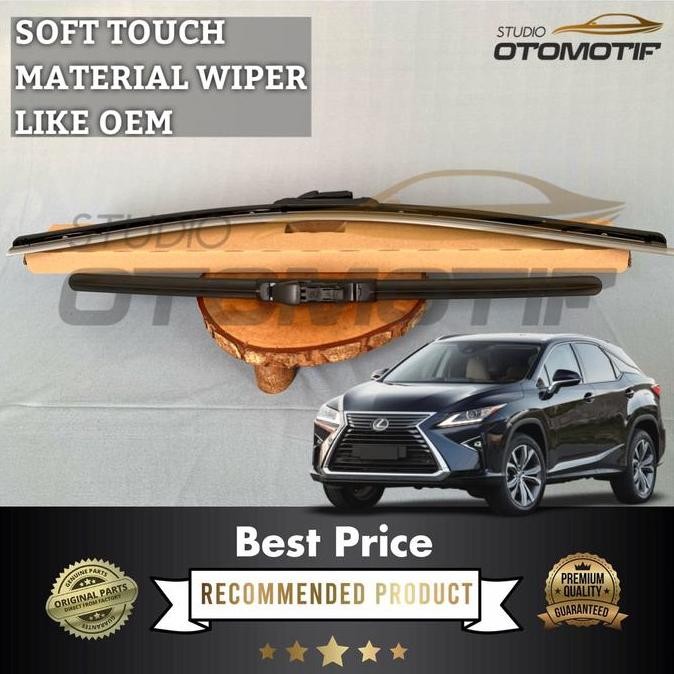 WIPER LEXUS RX200t RX 200t SOFT TOUCH FRAMELESS LIKE OEM 2 PC
