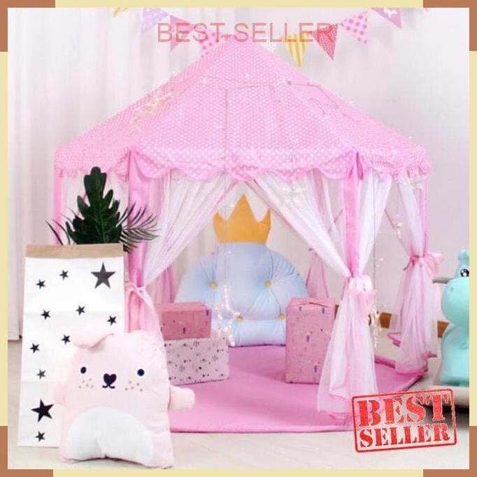 Tenda Princess SUPER Jumbo bermain anak perempuan
