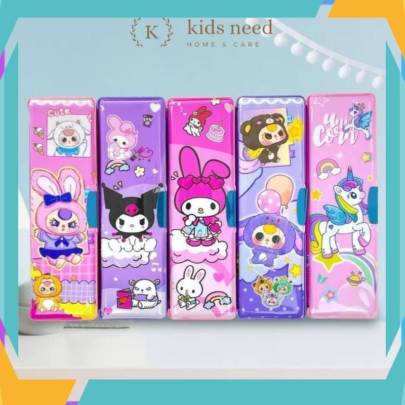 

Terbaik (2 Sisi) Pensil Box Magnet Karakter Labubu / Kotak Pensil Murah Panjang + Serutan Karakter Lucu / Tempat Pensil Case Termurah PEB-55