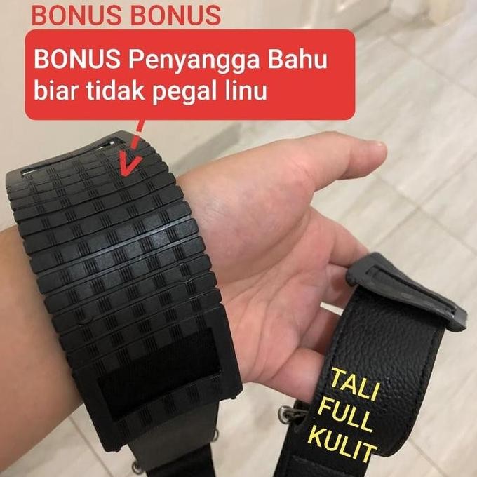 Tas Selempang Pria Tali Panjang Selempang Tas Kulit