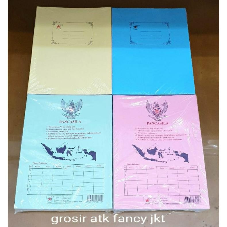 

Terlaris ( 10 Buku ) Buku Tulis Kotak Sedang Besar Mandarin Tk Bintang Obor 38 Lembar Me41