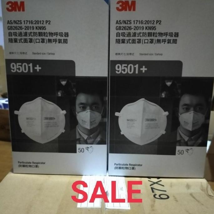 masker 3m KN95 9501+