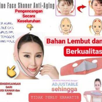 Sabuk Korset Penirus Pipi Dagu Tirus V Shape Slimming Face Penirus Wajah Tonggos Dagu Penirus Wajah