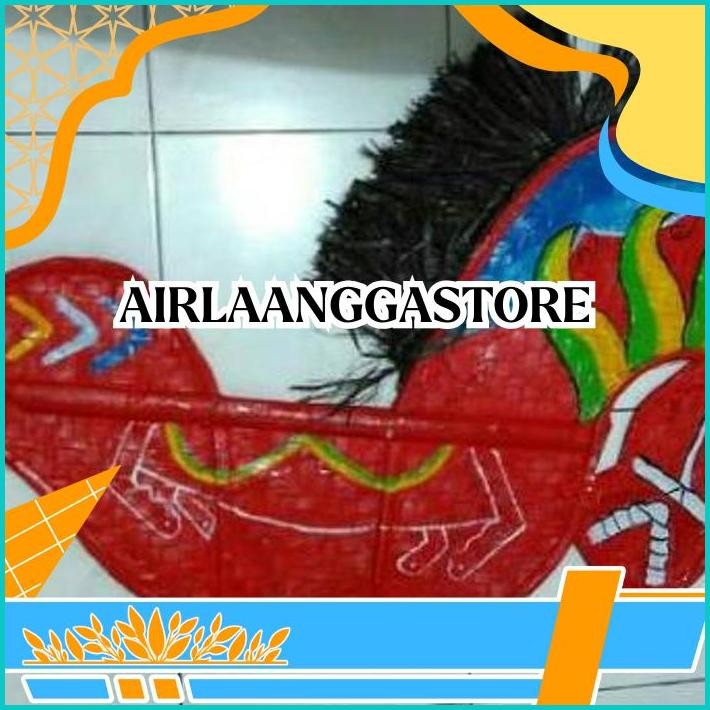 Kuda Lumping Remaja 120 Jaranan Besar Plus Cambuk COD