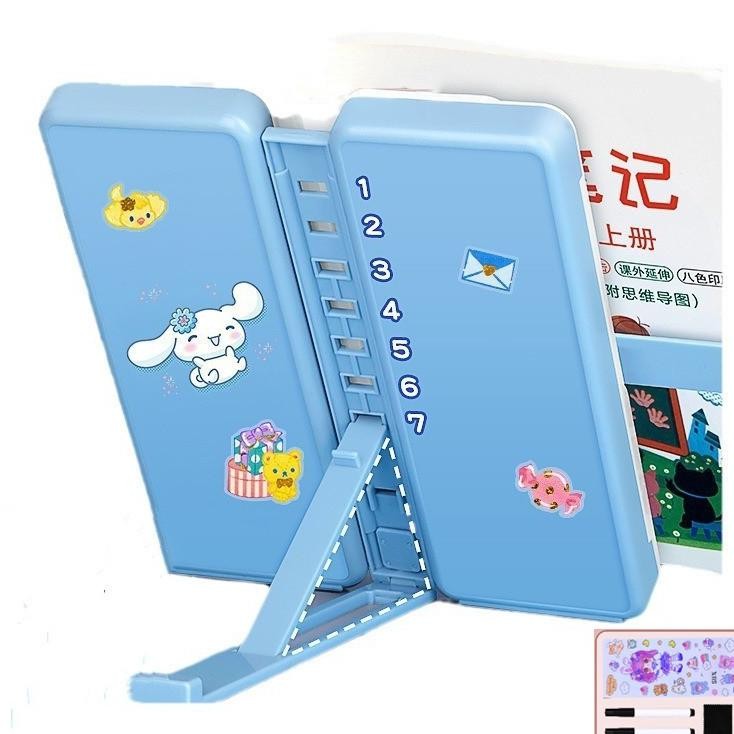 

Hot Tempat Pensil 2In1 Multifungsi Pencil Case Book Holder Kotak Pensil Lipat Dengan Tatakan Buku Dan Papan Tulis Praktis Anak Sekolah Vd08