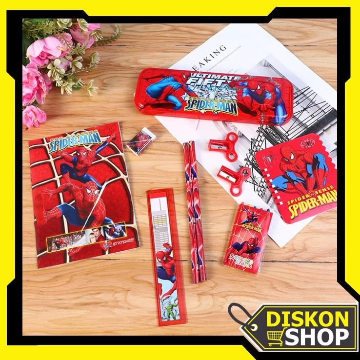 

Hot Diskon Shop - S5982 Set Alat Tulis 8 In 1 / Set Alat Tulis Anak Motif Kartun / Set Alat Tulis 8 In 1 Lucu / Stationery Set 8 In 1 Lucu I-81