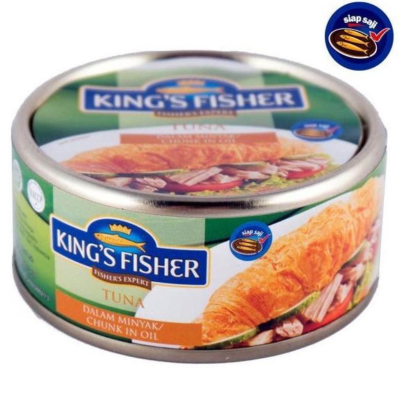 

READY STOK Kings Fisher Tuna In Oil 170Gr Siap kirim