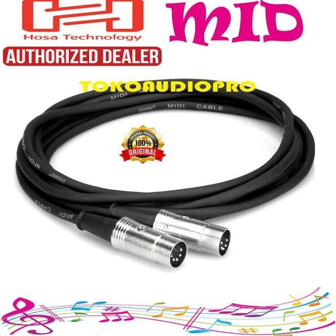 Kabel Midi- Midi HOSA PRO MIDI Cable Kabel Midi to Midi @ 3 Meter READY