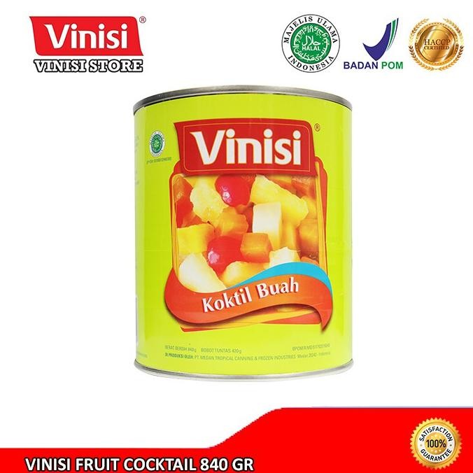 

READY STOK Vinisi Buah Kaleng 840 Gr / Cocktail / Koktil Buah Siap kirim