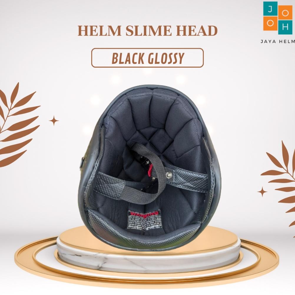 Promo.. Helm Slim Head Original / Helm Slim Head Custom / Helm Slim / Helm Slimhead Jk-54
