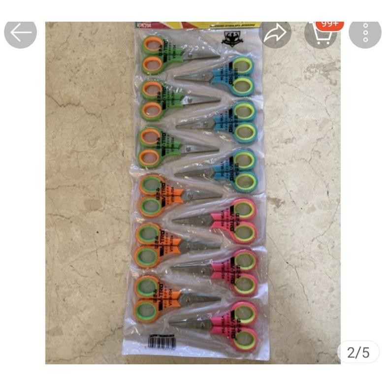 

Ready_Stock_Cod Gunting Warna 12 Pcs Stainless Steel Na-93