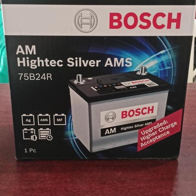 Aki Rush / Bosch Silver AMS 75B24R NS60 12V 55ah / Aki Terios Avanza