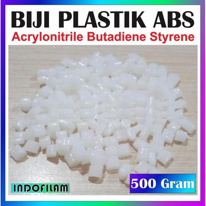 

PURE ABS ACRYLONITRILE BUTADIENE STYRENE BIJI PLASTIK 500gr 380035