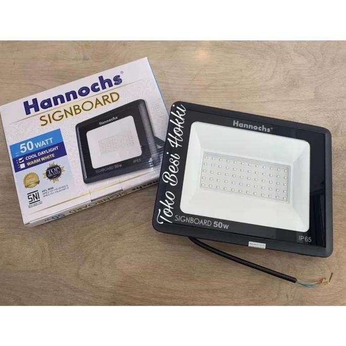 NEW Lampu Sorot / Lampu Tembak / Lamp Signboard Hannochs 50Watt
