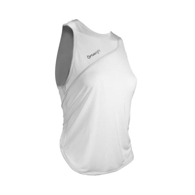 BAJU SINGLET LARI ORTUSEIGHT HYPERSONIC RN TANK W - ALL WHITE