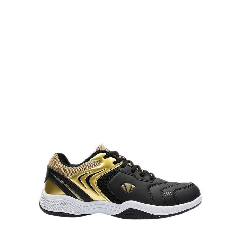 Carlton Men's Badminton Shoes - Black/Gold
