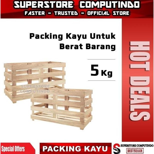 

Packing Kayu untuk Berat Barang 5 KG