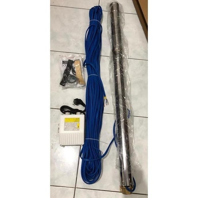 MAXPUMP 3SJM2.5/15+40M Pompa Satelit Submersible Casing 3Inch Stainless Steel Kualitas Terbaik POMPA