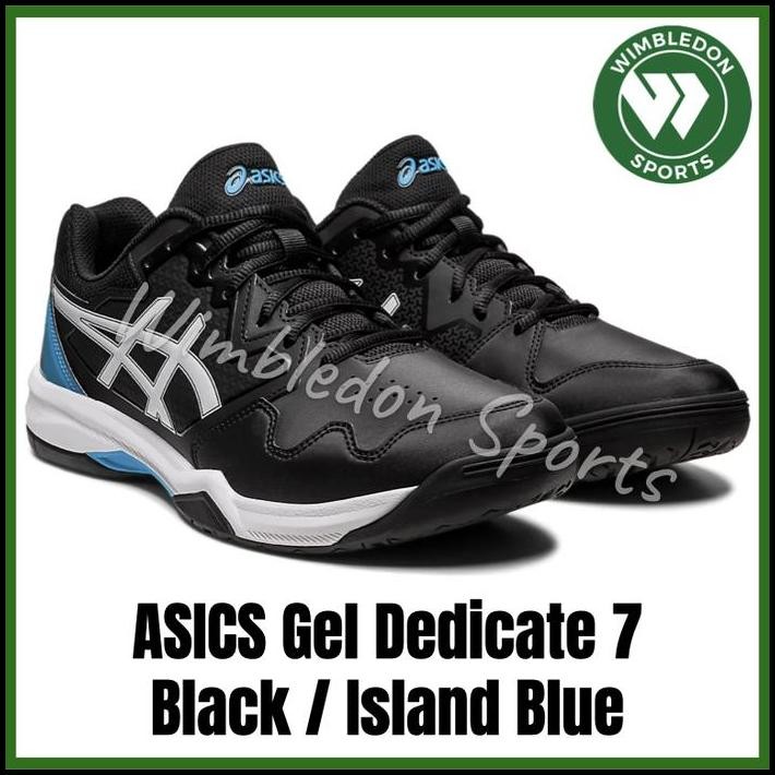 Sepatu Asics GEL DEDICATE 7 Black / Sepatu Tenis ASICS ORIGINAL best seller