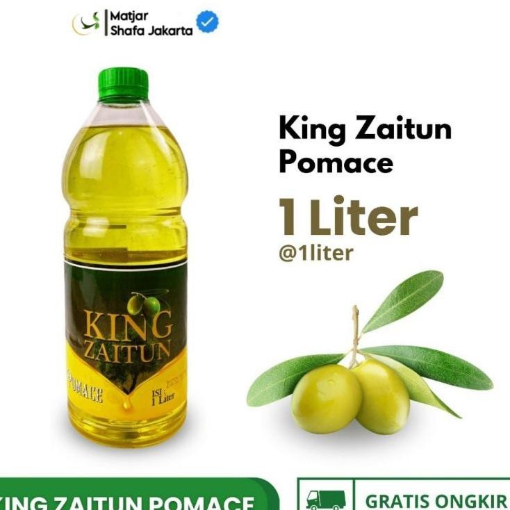 Minyak Zaitun King Zaitun Pomace 1 Liter Minyak Zaitun Bisa Untuk Masak Lebih Sehat