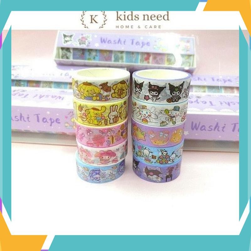 

Bisa COD (1slot) Selotip Isolasi Kertas Washi Tape/Washi Masking Tape Motif Sanrio Kuromi Lucu Murah STN-29