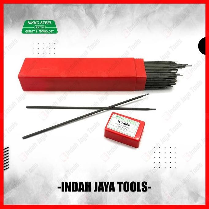 NIKKO STEEL HV-600 Kawat Las 3.2 4.0 mm Welding Electrode HV600