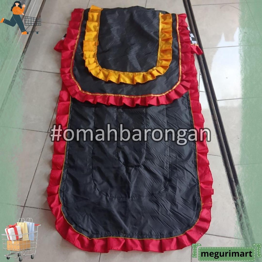 Kemul Barongan Anak SD Pentas Dewasa Warna Biru Hitam Merah Kuning Hijau Promo