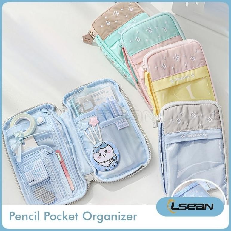 

TEMPAT PENSIL ALAT TULIS ORGANIZER MEDIUM SIZE FLUFFY SOFT POCKET CASE AESTHETIC WITH HANDLE