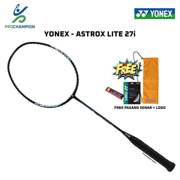 RPS YONEX ASTROX LITE 21I 27I RAKET BADMINTON ORI (Paket BG 66 Ultimax)