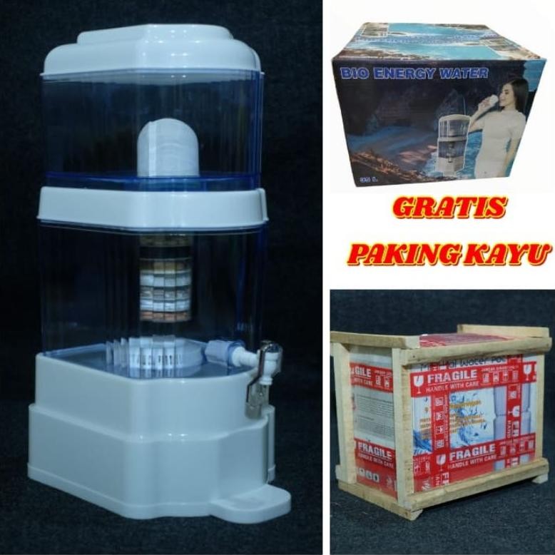 Bio Energy Water Purifier 35 liter mineral water pot, penyaring air Mentah Menjadi Air Minum