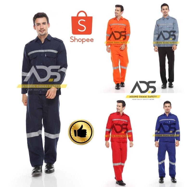 Wearpack Safety / Wearpack Setelan / Wearpack Baju dan Celana