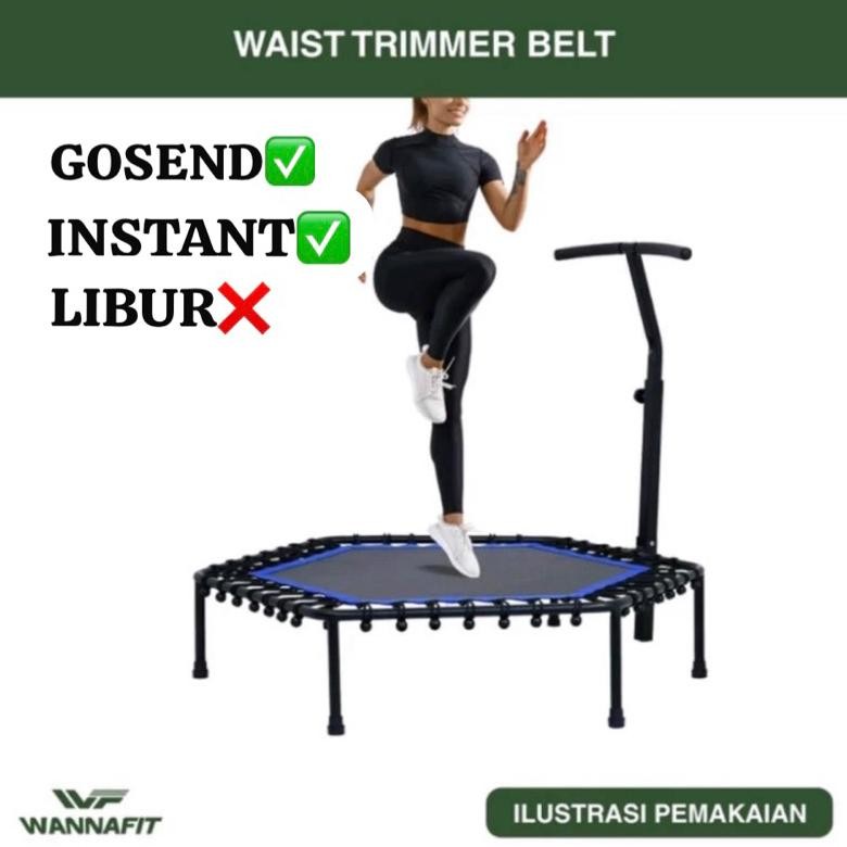 Trampolin 50 Inch wannafit | trampolin alat mainan lompat lompat 50Inch anak dewasa