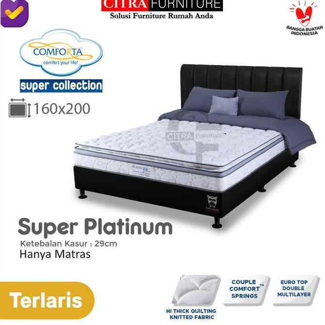 Springbed Comforta Super Fit Super Platinum|Spring Bed SuperFit