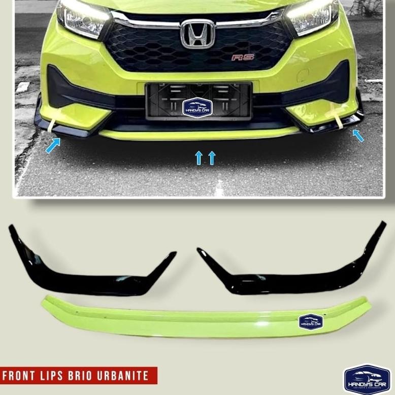 Front Lips Brio Urbanite 2023 Body Kit Depan Brio Urbanite 2023